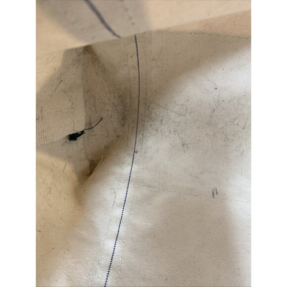 L.L. Bean Boat Tote Green Canvas Bag M Long Handles Zip Top USA “Luke” Monogram - Picture 12 of 16